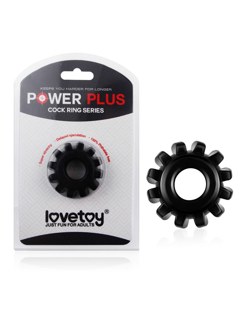 Love to Love - Hero Ring - Verstellbarer Cockring - Schwarz