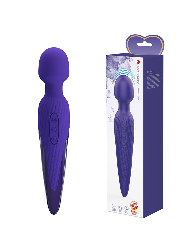 Pretty Love - Antony-Youth - Heizstab-Vibrator - Lila