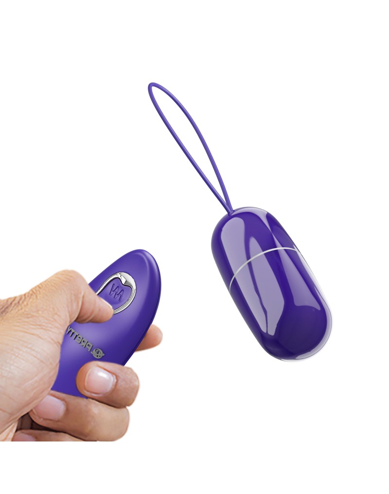 5: Pretty Love - Arvin-Youth - Eiervibrator mit Fernbedienung - Lila