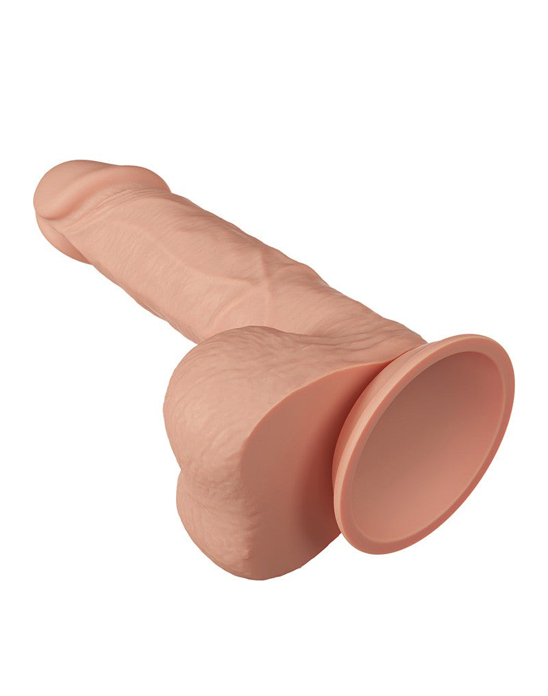 Pretty Love - Bahamut - Realistischer Vibrationsdildo 21.8 cm - Nude
