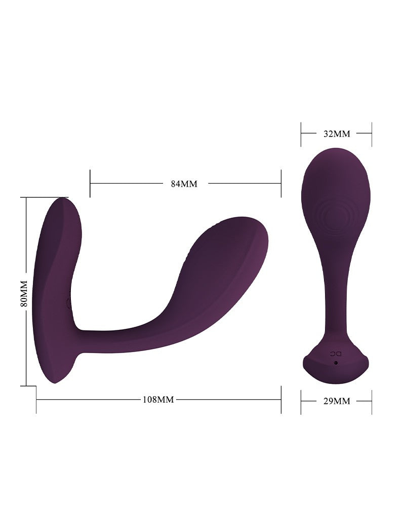 6: Pretty Love - Baird - Wearable G-Punkt-Vibrator mit App-Steuerung - Lila