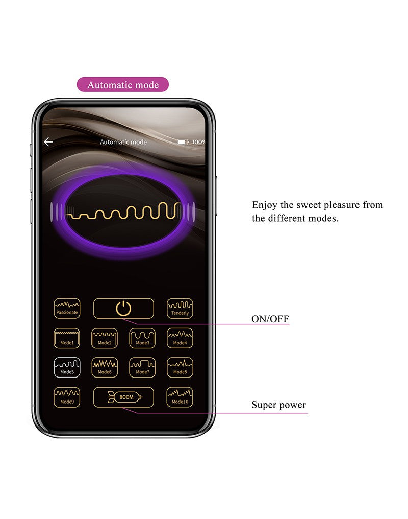 8: Pretty Love - Baird - Wearable G-Punkt-Vibrator mit App-Steuerung - Lila