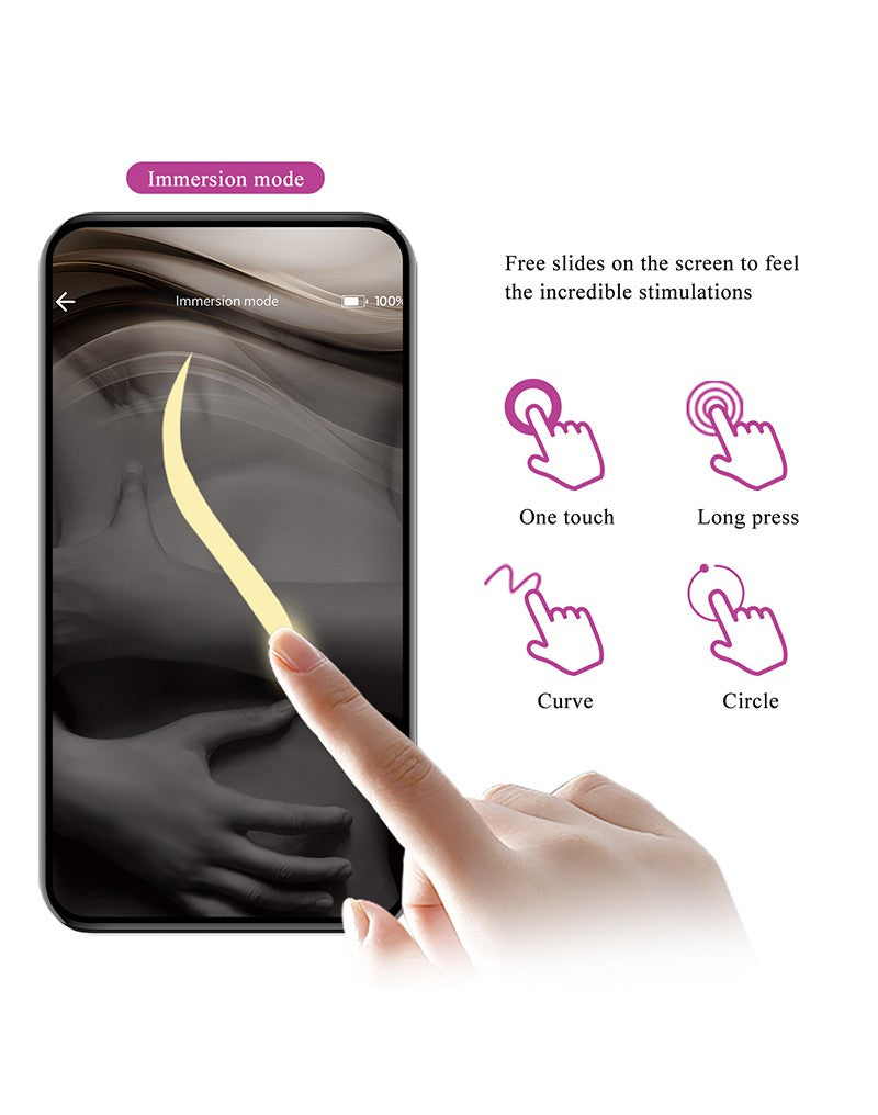 Pretty Love - Baird - Wearable G-Punkt-Vibrator mit App-Steuerung - Lila