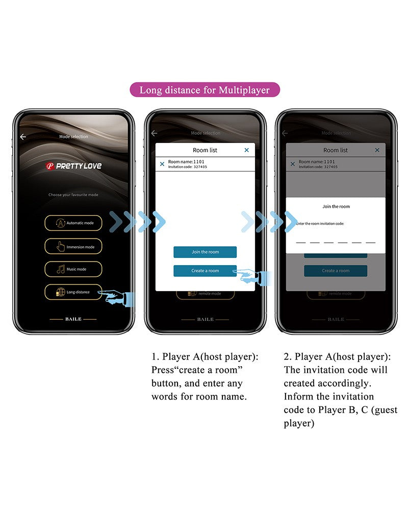 Pretty Love - Baird - Wearable G-Punkt-Vibrator mit App-Steuerung - Lila