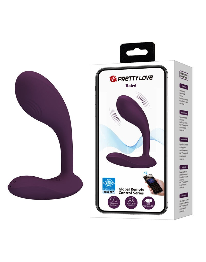 Pretty Love - Baird - Wearable G-Punkt-Vibrator mit App-Steuerung - Lila