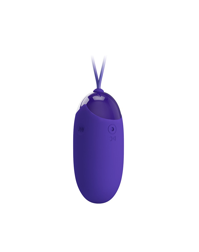 6: Pretty Love - Berger-Youth - Ei-Vibrator mit Fernbedienung - Blau