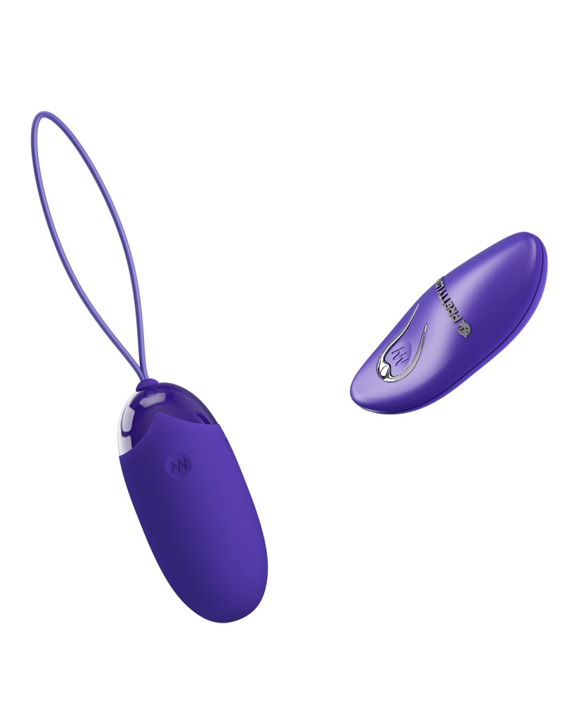 5: Pretty Love - Berger-Youth - Ei-Vibrator mit Fernbedienung - Blau