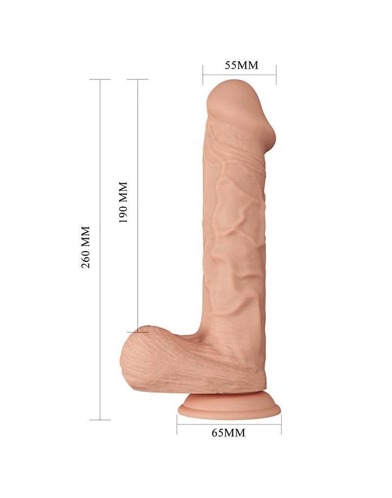 Pretty Love - Bergrisi - Realistischer Dildo 26 cm - Nude