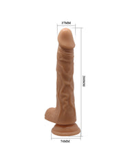 Pretty Love - Bodach - Vibrierender Dildo - Braun