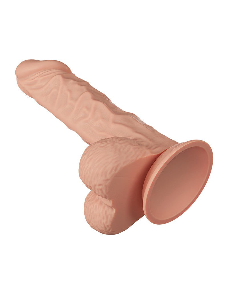 Pretty Love - Buraq - Realistischer Vibrationsdildo 24 cm - Nude