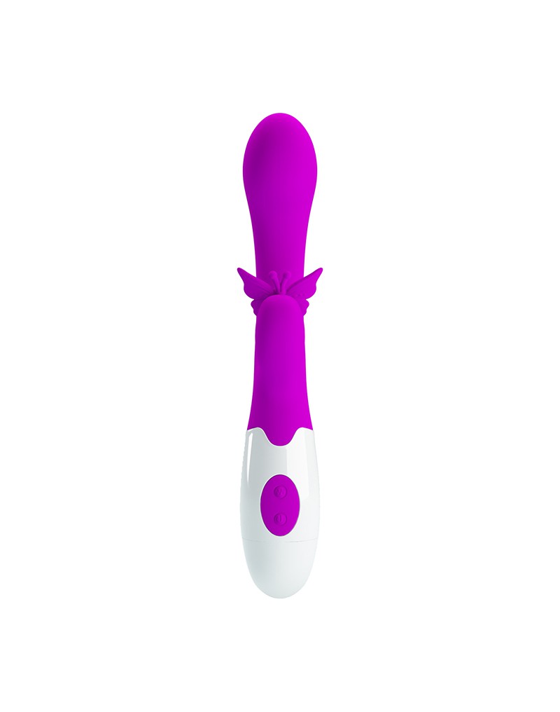 Pretty Love - Butterfly Kiss - Rabbit-Vibrator - Pink
