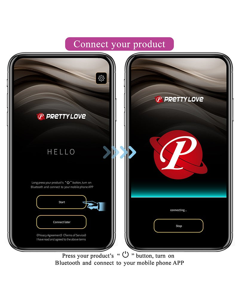 9: Pretty Love - Catalina - Wearable Vibrator mit App-Steuerung - Lila