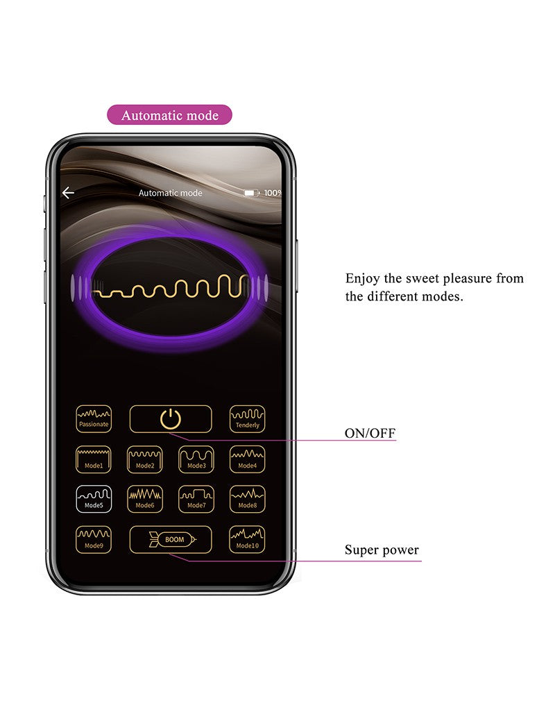 11: Pretty Love - Catalina - Wearable Vibrator mit App-Steuerung - Lila