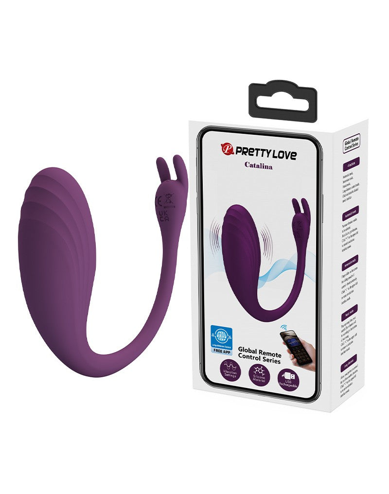 16: Pretty Love - Catalina - Wearable Vibrator mit App-Steuerung - Lila