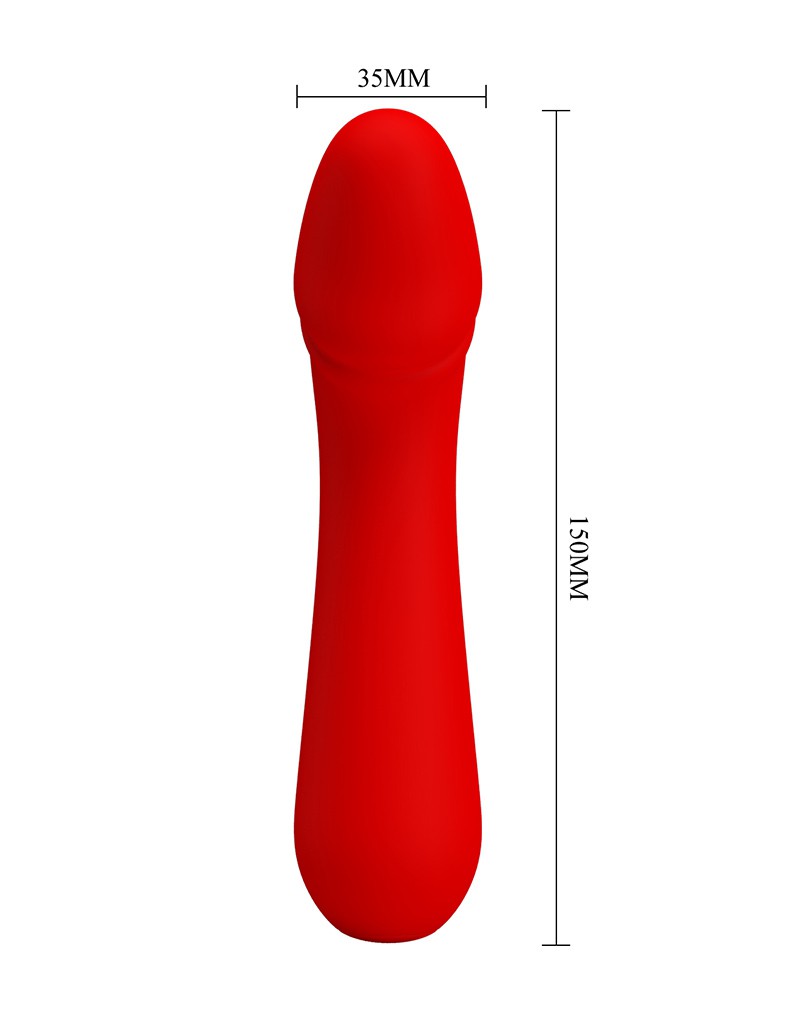 7: Pretty Love - Cetus - G-Punkt-Vibrator - Rot