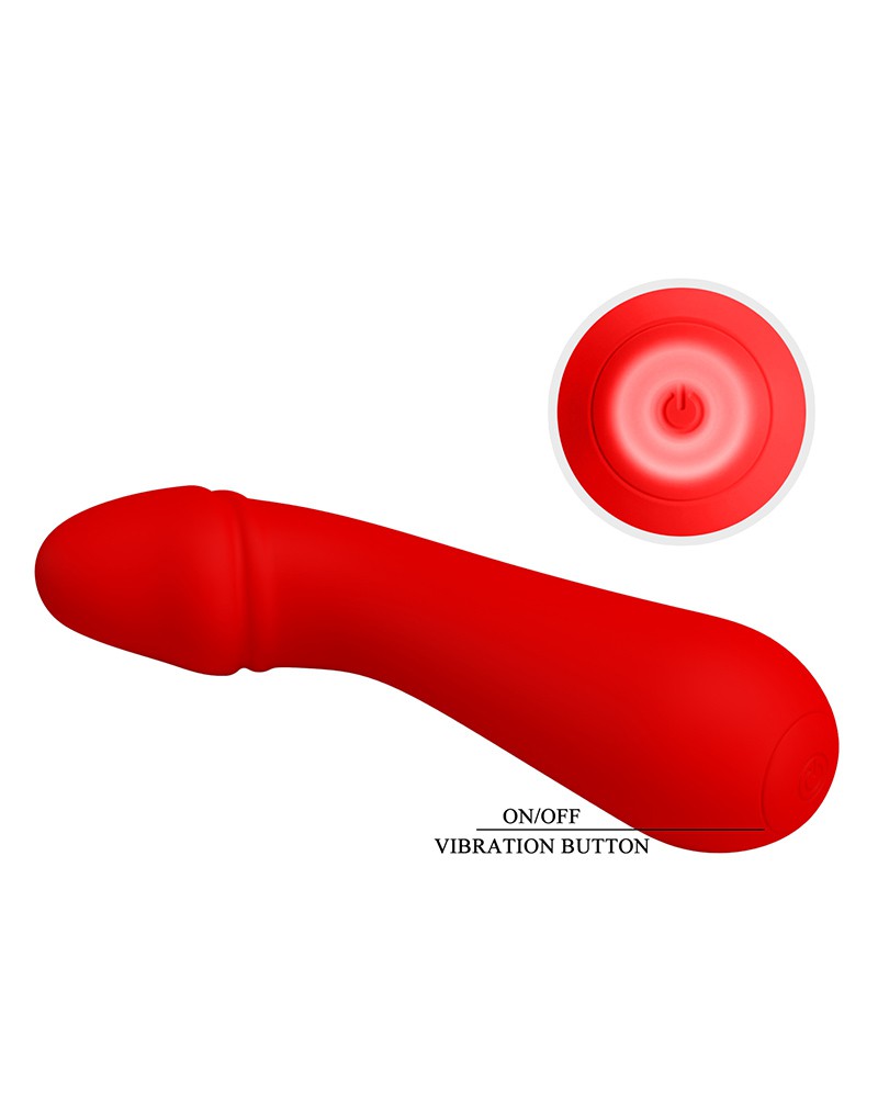 8: Pretty Love - Cetus - G-Punkt-Vibrator - Rot