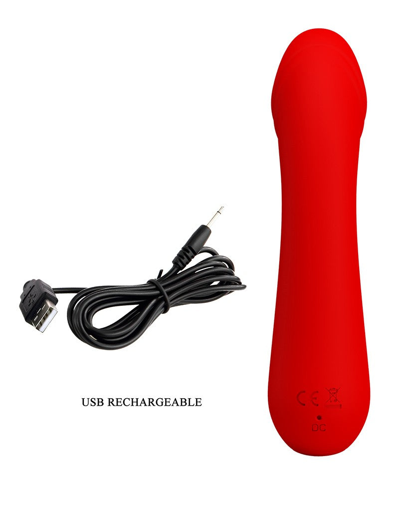 9: Pretty Love - Cetus - G-Punkt-Vibrator - Rot