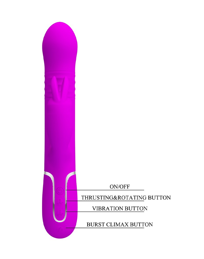 Pretty Love - Coale - Rabbit-Vibrator - Lila