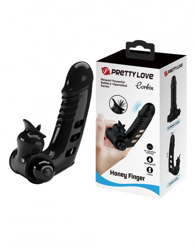 Pretty Love - Corbin - Fingervibrator - Schwarz