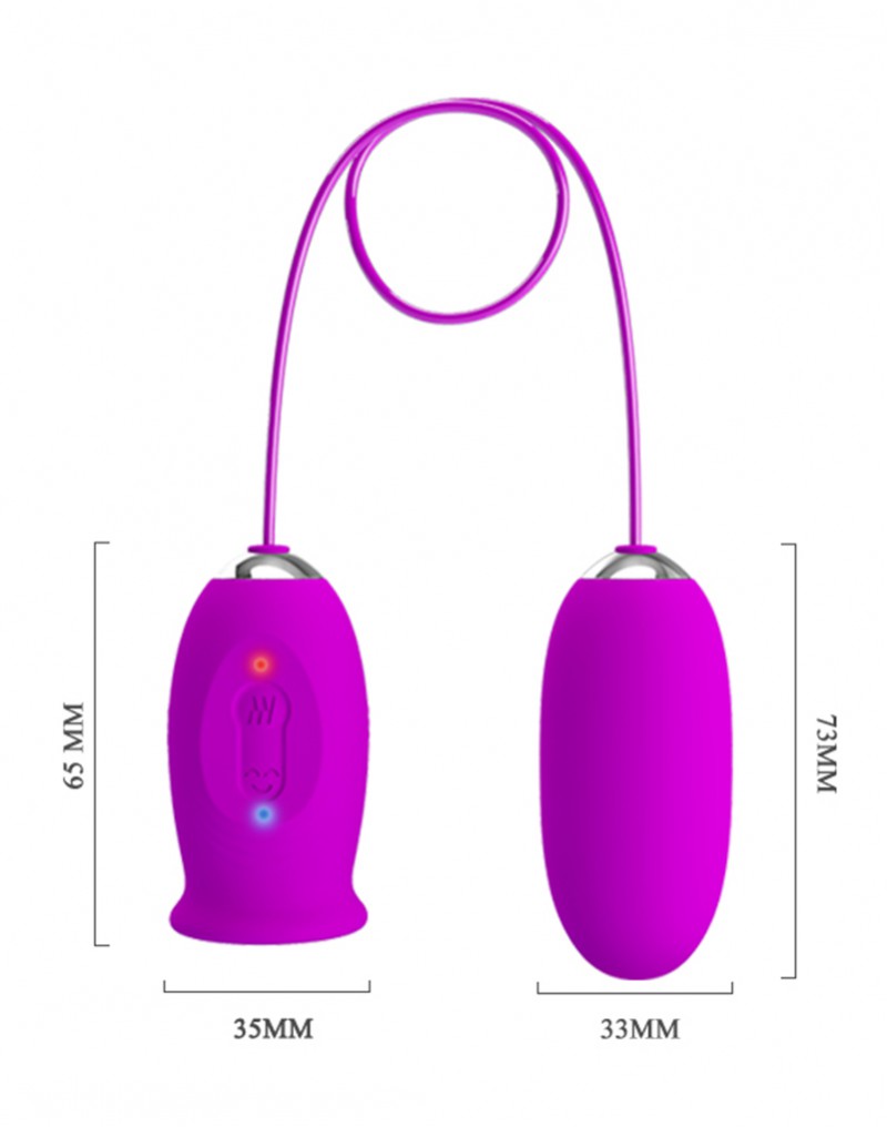 5: Pretty Love - Daisy 2 in 1 Clit Licker and Vibrating Egg