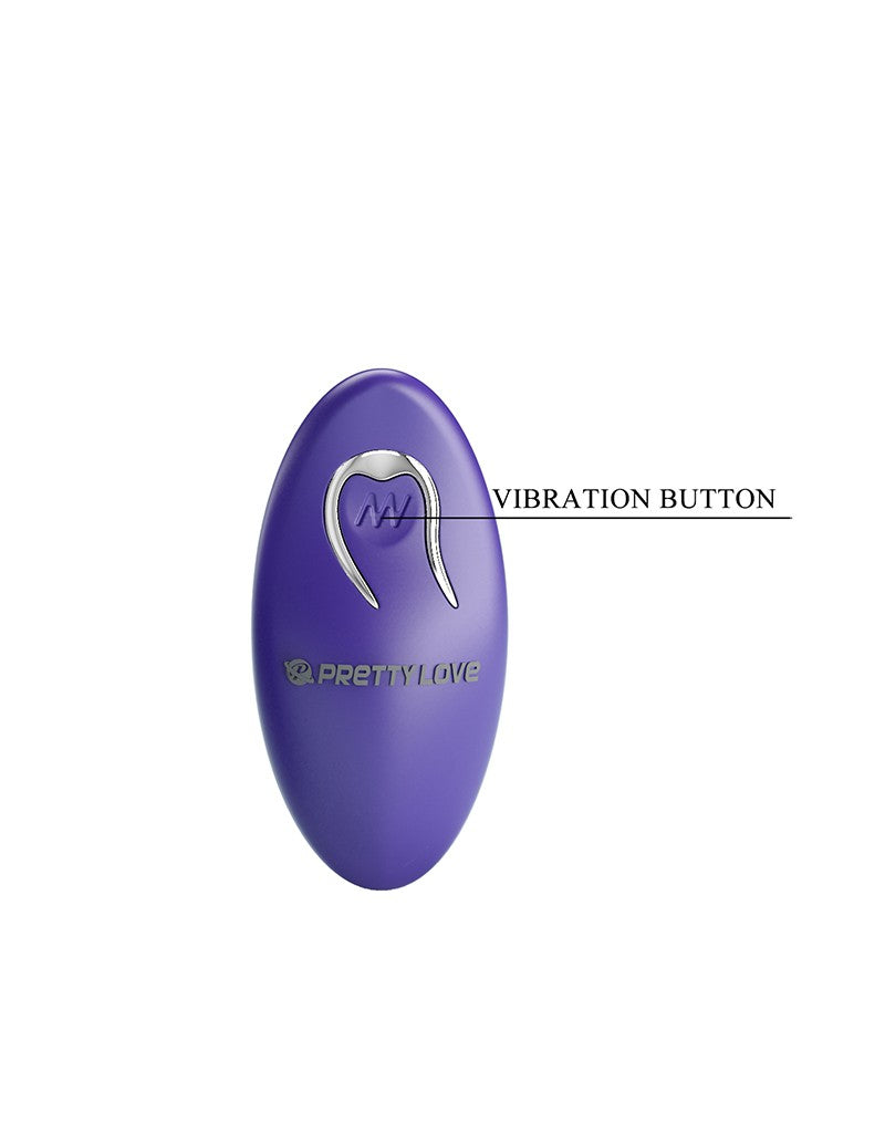 8: Pretty Love - Darlene-Youth - Eiervibrator mit Fernbedienung - Lila