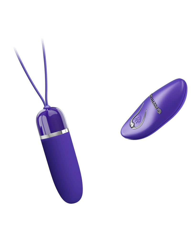 5: Pretty Love - Darlene-Youth - Eiervibrator mit Fernbedienung - Lila