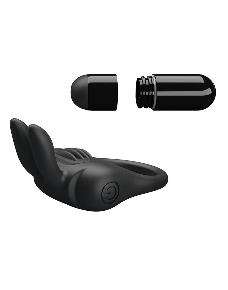 Pretty Love - Davion - Cockring-Vibrator - Schwarz