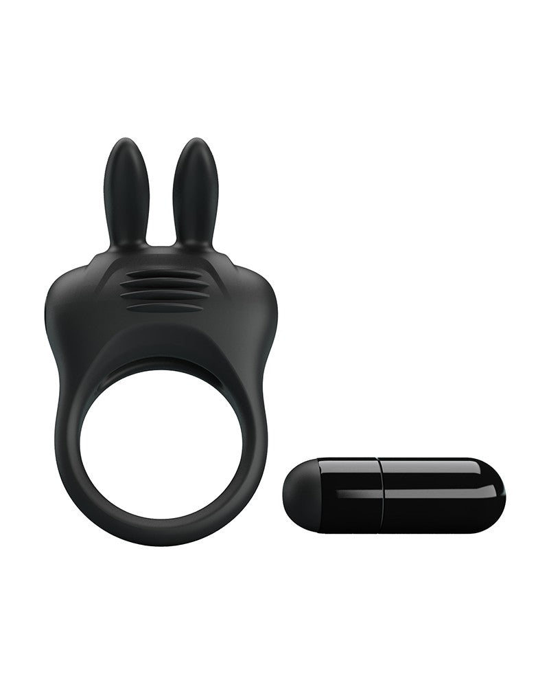 Pretty Love - Davion - Cockring-Vibrator - Schwarz