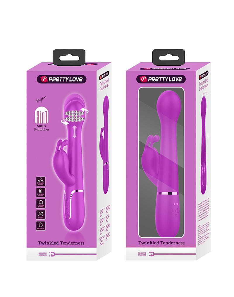 Pretty Love - Dejon - Rabbit Vibrator - Lila