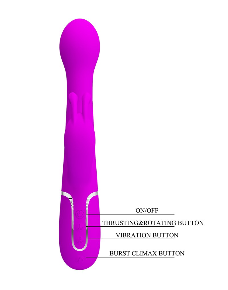 Pretty Love - Dejon - Rabbit Vibrator - Lila