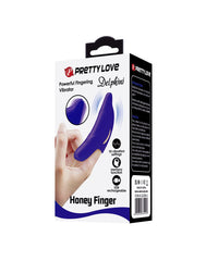 Pretty Love - Delphini - Fingervibrator - Blau