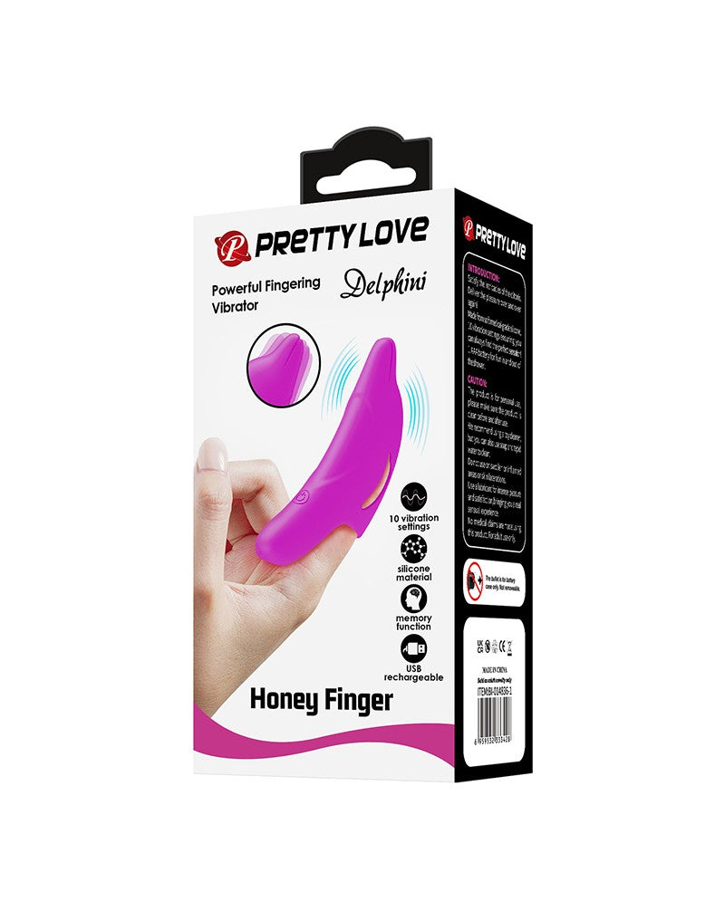 Pretty Love - Delphini - Fingervibrator - Lila