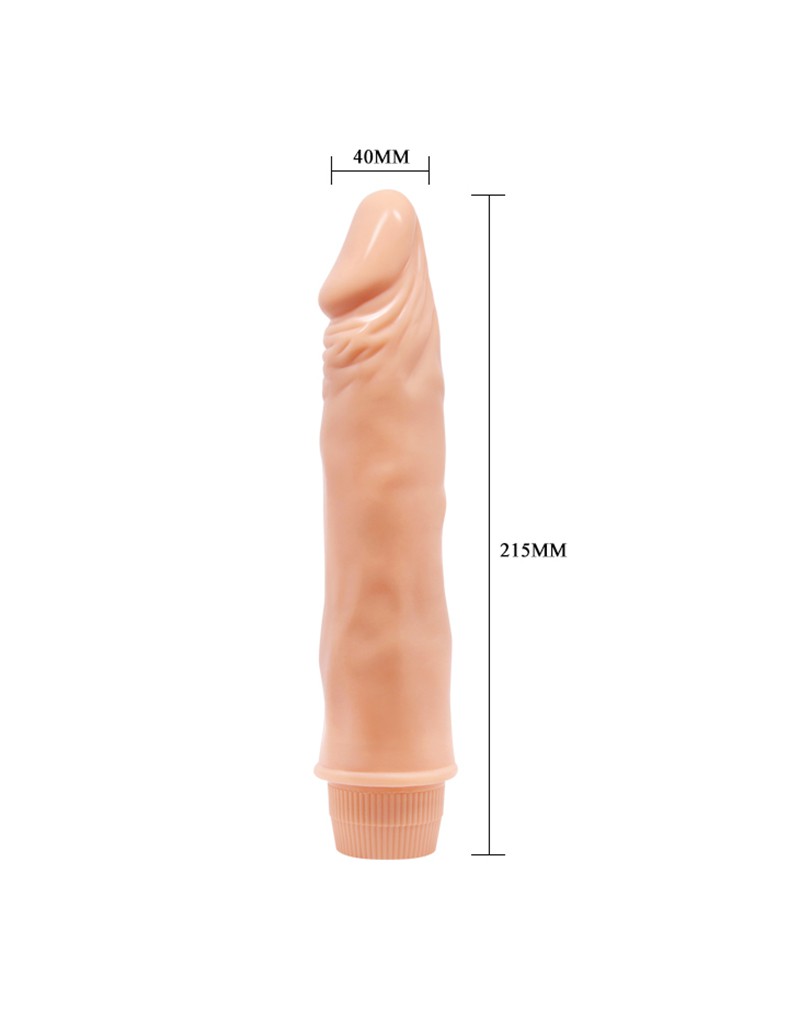 5: Pretty Love - Dwarf - Vibrierender Dildo - Nude