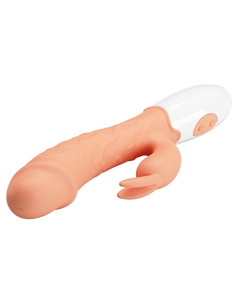 Pretty Love – Easter Bunny - Realistischer Rabbit-Vibrator– Nude