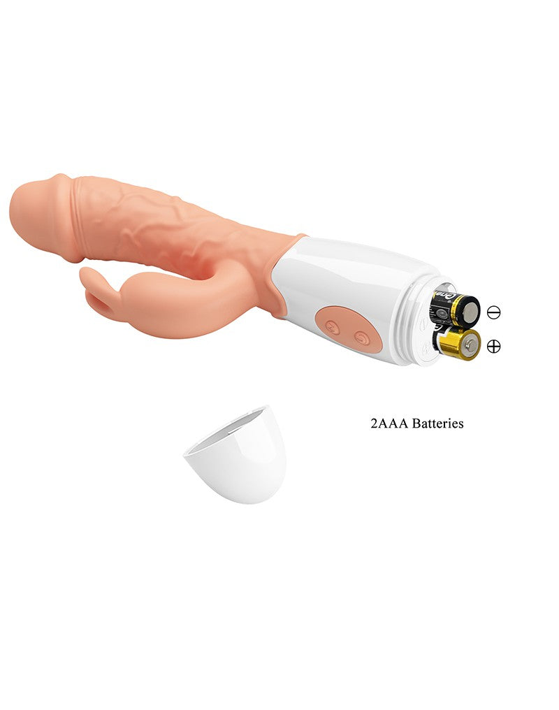 5: Pretty Love – Easter Bunny - Realistischer Rabbit-Vibrator– Nude