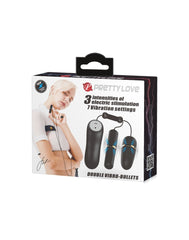 2: Pretty Love - Set mit Elektrostimulationskugeln - Schwarz