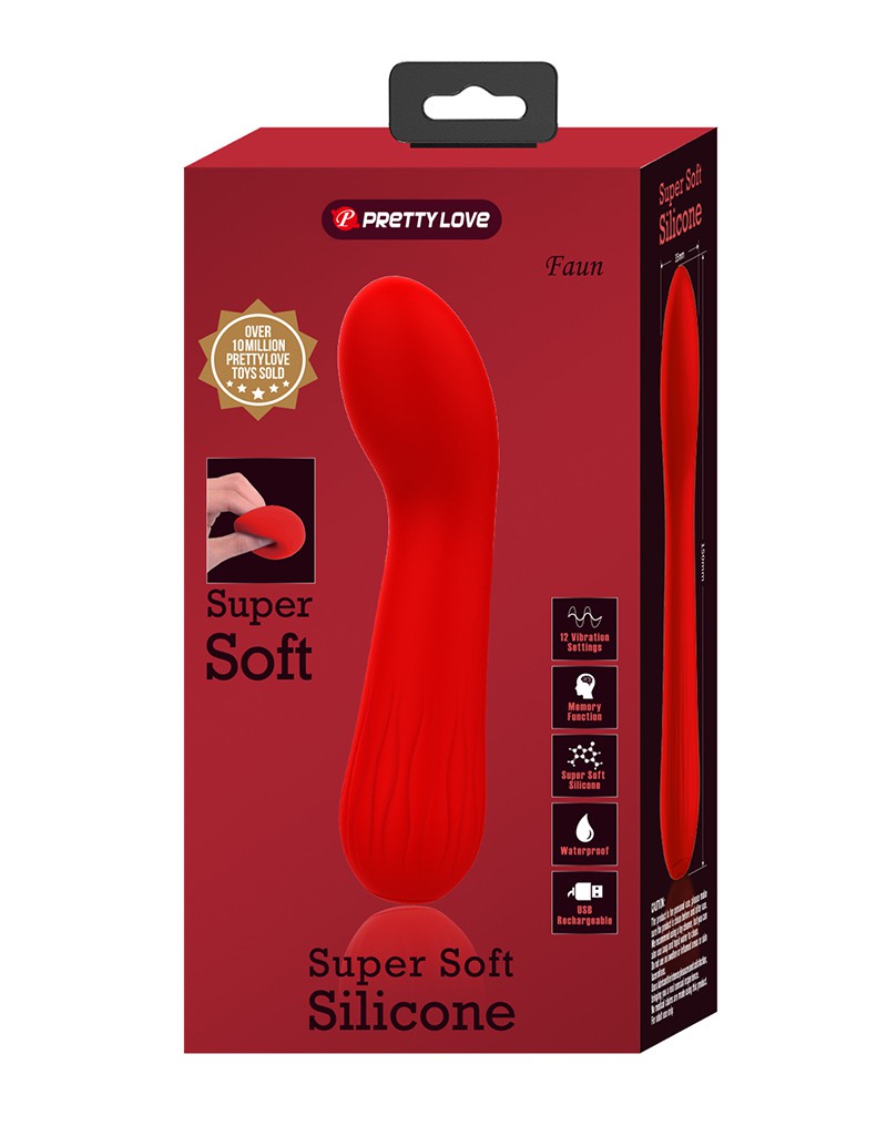 Pretty Love - Faun - G-Punkt-Vibrator - Rot