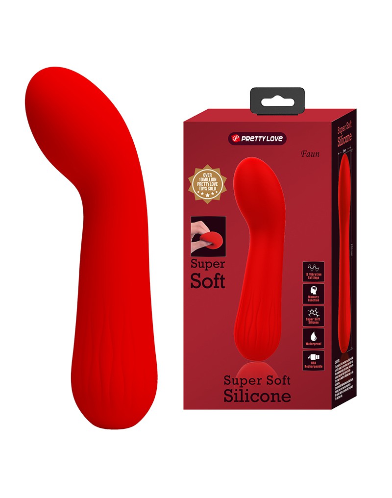 Pretty Love - Faun - G-Punkt-Vibrator - Rot