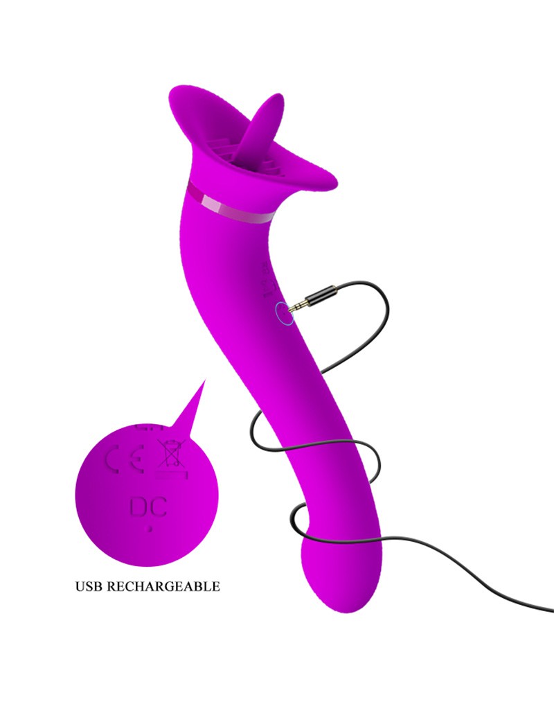 Pretty Love - Faust - Oralsex-Stimulator - Pink