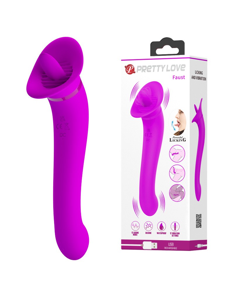 Pretty Love - Faust - Oralsex-Stimulator - Pink