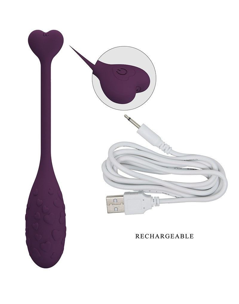 7: Pretty Love - Fisherman - Wearable Vibrator mit App-Steuerung - Lila
