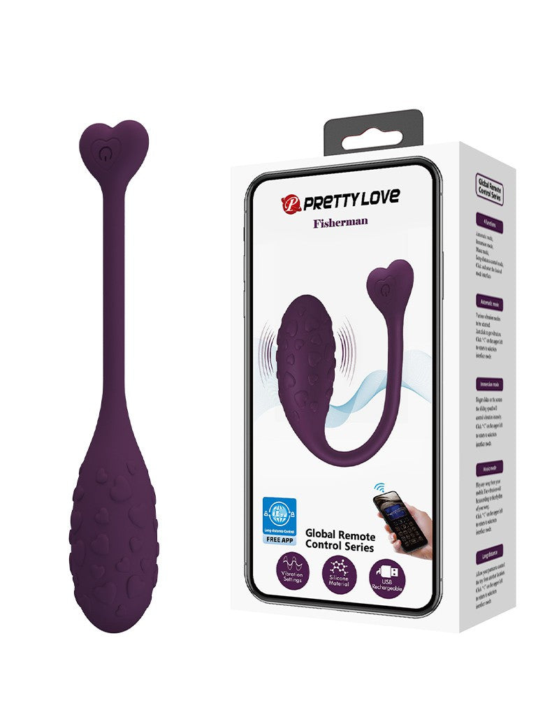 Pretty Love - Fisherman - Wearable Vibrator mit App-Steuerung - Lila