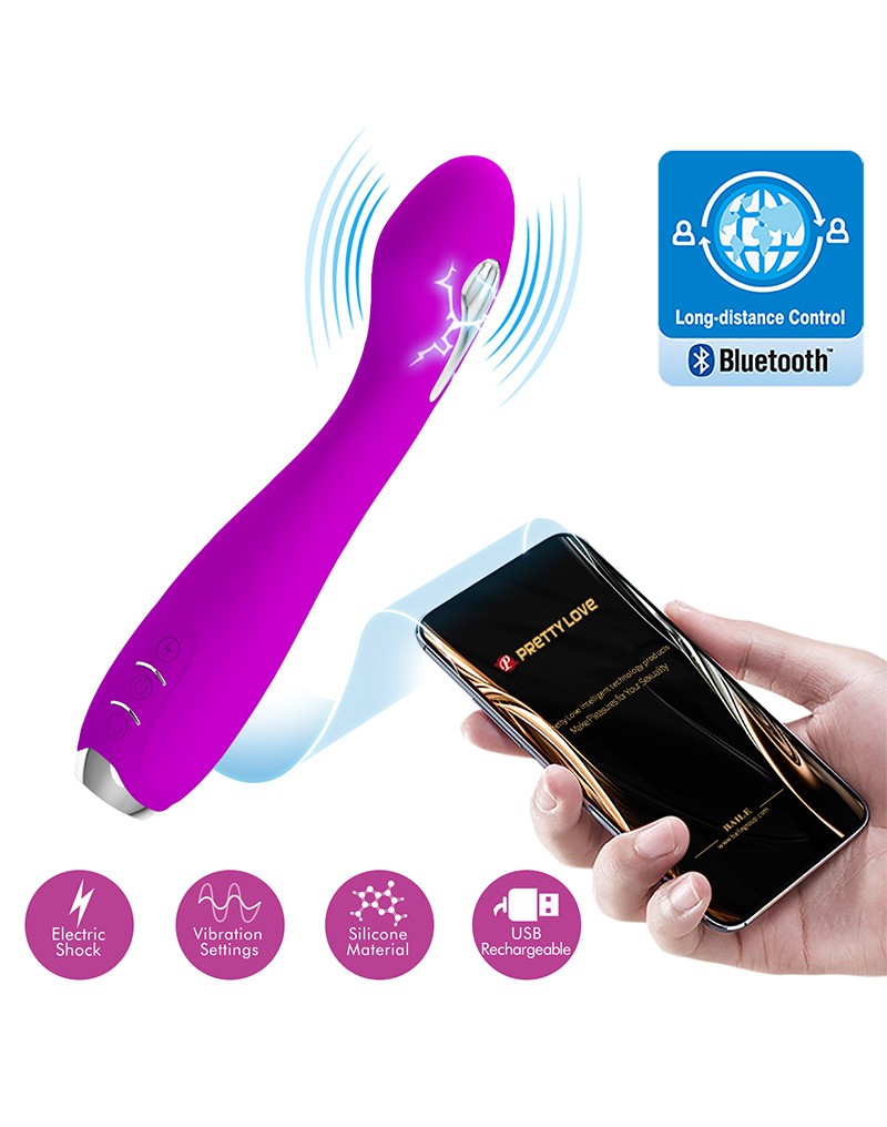 Pretty Love - Homunculus - Elektroschock-Vibrator - Lila