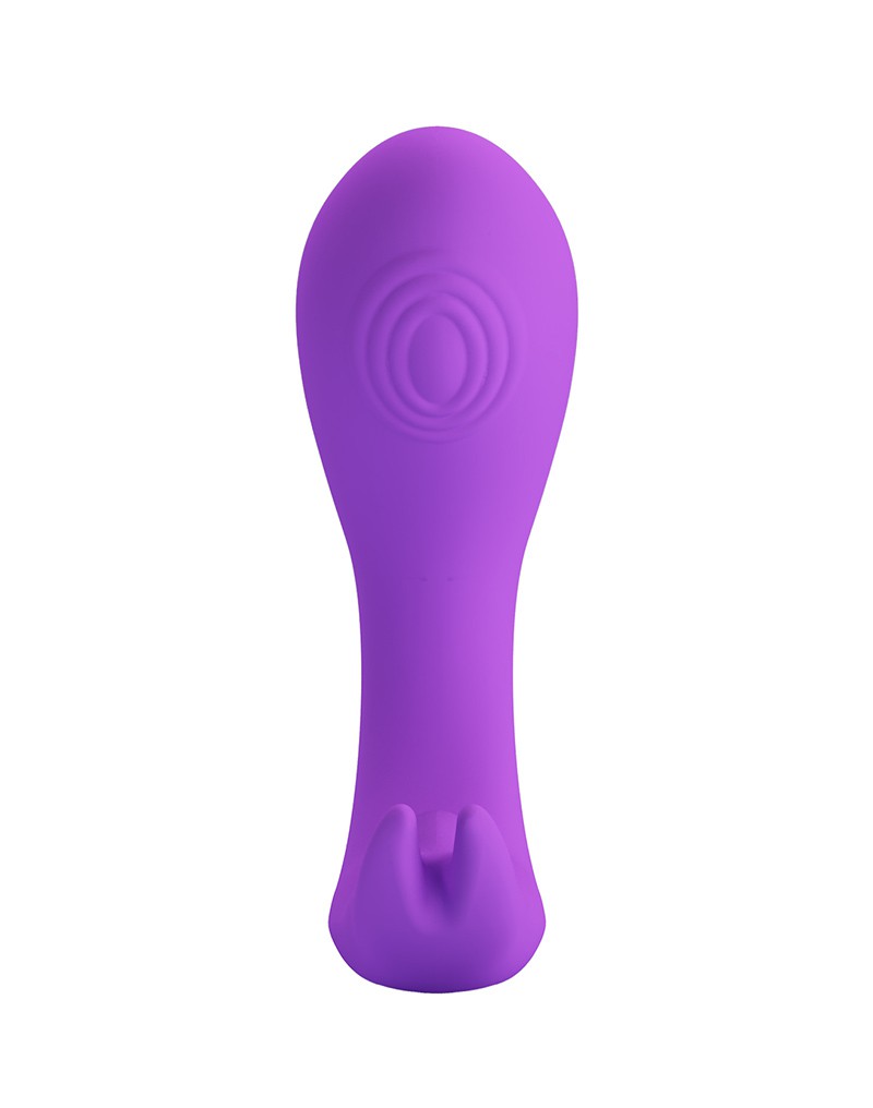 4: Pretty Love - Idabelle - Tragbarer Vibrator mit Fernbedienung für den G-Punkt - Lila