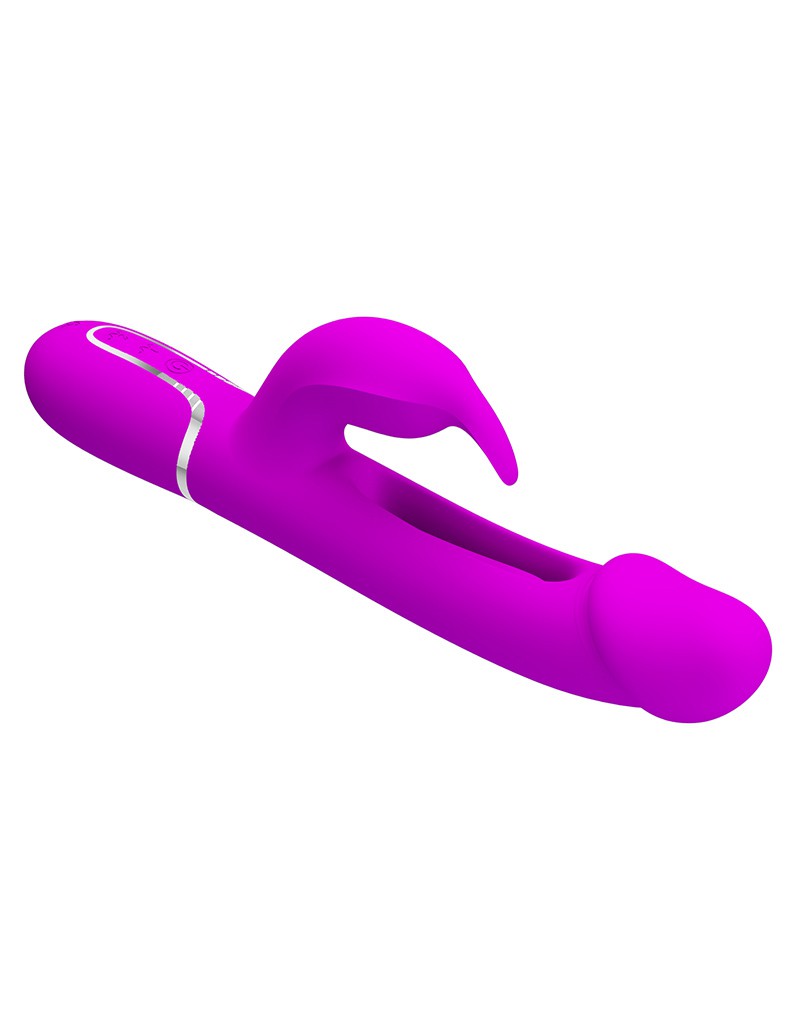 7: Pretty Love - Kampas - Rabbit Vibrator 3 in 1 - Lila