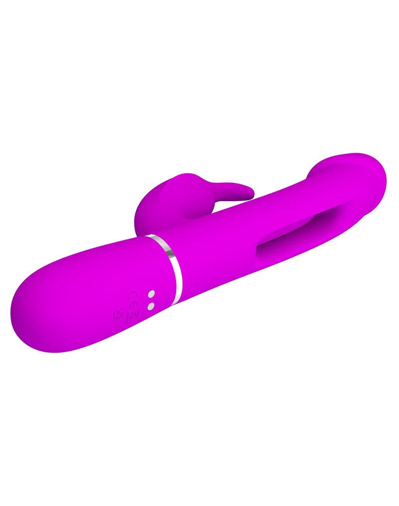 8: Pretty Love - Kampas - Rabbit Vibrator 3 in 1 - Lila