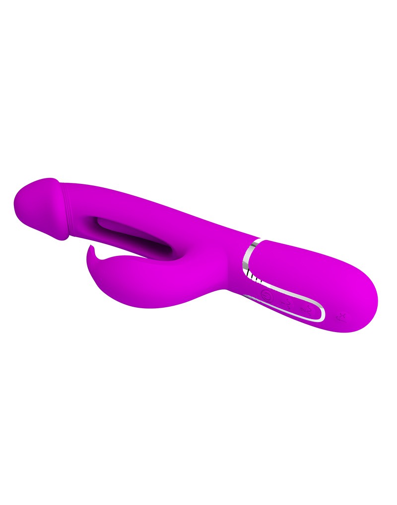 9: Pretty Love - Kampas - Rabbit Vibrator 3 in 1 - Lila