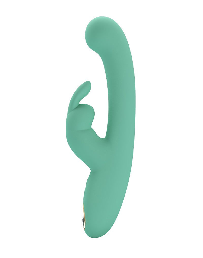 Pretty Love - Lamar - Rabbit-Vibrator mit digitaler LED-Anzeige - Blau