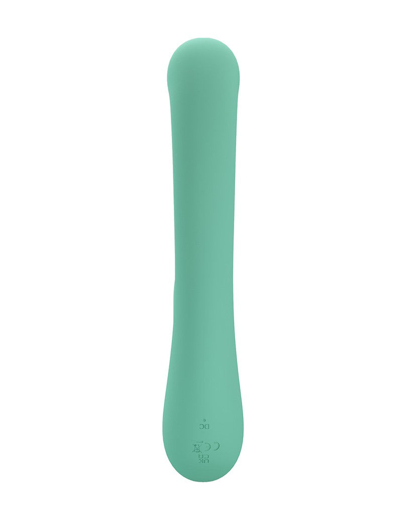 Pretty Love - Lamar - Rabbit-Vibrator mit digitaler LED-Anzeige - Blau