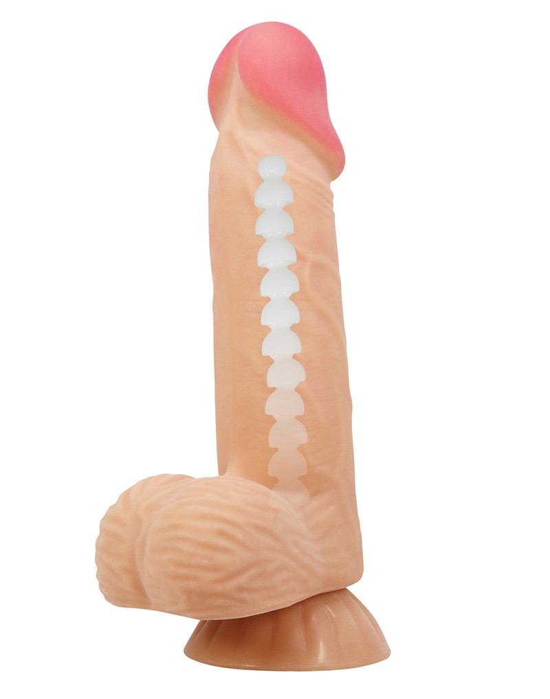 7: Pretty Love - Lisle - Sliding Skin 20.6 cm (Ø 4.4 cm) - Nude